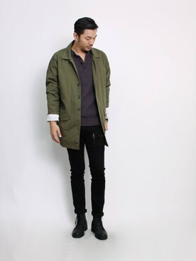 「패션」｜「アイテム（その他アウター）」を使った、kojiさん（メンズ・180cm）の秋コーディネート