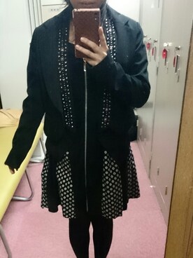 「Language（ランゲージ）のアイテム（トップス）」を使った、Mamiさん（レディース・148cm）の秋コーディネート