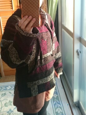 「Language（ランゲージ）のアイテム（パンツ）」を使った、Mamiさん（レディース・148cm）の冬コーディネート