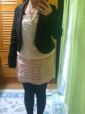 「Language（ランゲージ）のアイテム（ワンピース/ドレス）」を使った、Mamiさん（レディース・148cm）の春コーディネート