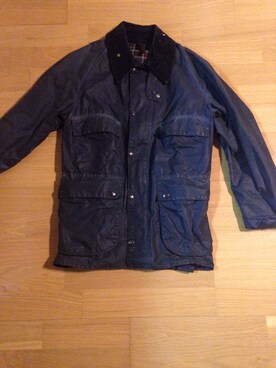 「Barbour（バブアー）のアイテム（カバーオール、ブルー系）」を使った、カズさん（メンズ・168cm）の秋コーディネート