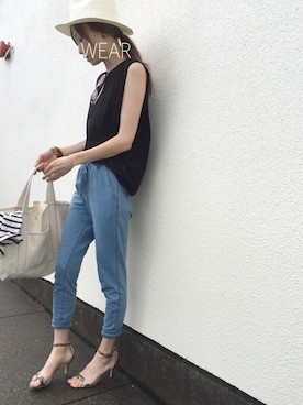 Sato*さん（レディース・164cm）の夏コーディネート