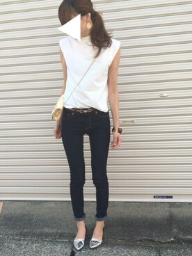 「RODO（ロド）のアイテム」を使った、Sato*さん（レディース・164cm）の夏コーディネート