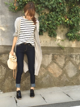 Sato*さん（レディース・164cm）の秋コーディネート