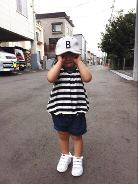 Reee( ´ ▽ ` )ﾉさん（キッズ・90cm）の夏コーディネート