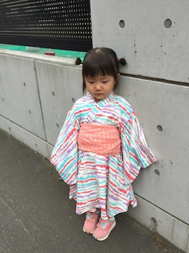 Reee( ´ ▽ ` )ﾉさん（キッズ・90cm）の夏コーディネート