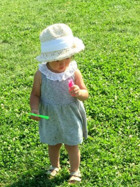 Reee( ´ ▽ ` )ﾉさん（キッズ・90cm）の夏コーディネート