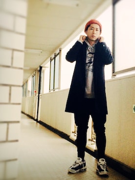 「CEASTERS（ケステル）のアイテム（ジャケット/アウター）」を使った、Tomoya Nakamuraさん（メンズ・171cm）の秋コーディネート