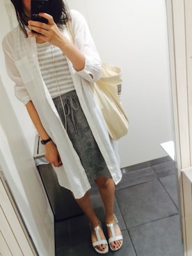 小林さん（レディース・168cm）の夏コーディネート