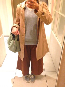 きいさん（レディース・157cm）の秋コーディネート