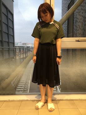 na-naさん(レディース・162cm)の夏コーディネート