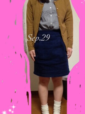 mokaさん（レディース・154cm）の秋コーディネート