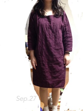 mokaさん（レディース・154cm）の秋コーディネート