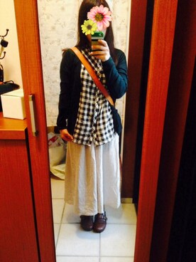 mokaさん（レディース・154cm）の秋コーディネート