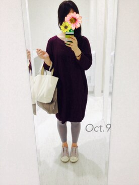 mokaさん（レディース・154cm）の秋コーディネート