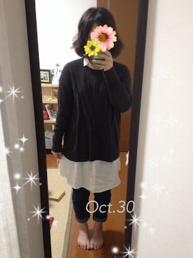 「きちんとスタイル」｜mokaさん（レディース・154cm・20代）の秋コーディネート