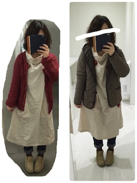 mokaさん(レディース・154cm)の冬コーディネート