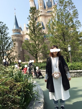 「春コート」｜mokaさん（レディース・154cm）の春コーディネート