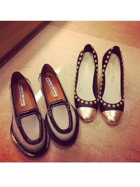 「Acne Studios（アクネストゥディオズ）のアイテム（モカシン/デッキシューズ）」を使った、mandyydidiさん（レディース・162cm）の春コーディネート
