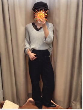 「FREE'S MART（フリーズマート）のアイテム（その他シューズ）」を使った、はきゅんさん（レディース・156cm）の秋コーディネート