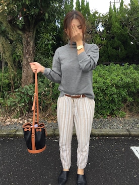 はきゅんさんの（MOUSSY | マウジー）を使ったコーディネート