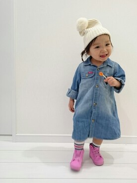 so・ao・anさん(キッズ・80cm)の春コーディネート