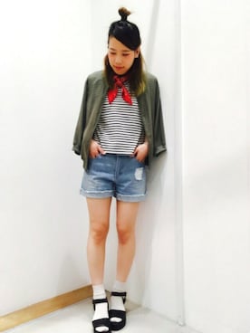 よこやまさん（レディース・159cm）の春コーディネート