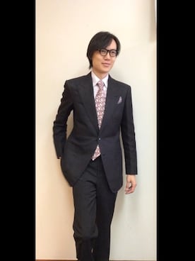 「SET UP」｜「アイテム（その他）」を使った、LKさん（メンズ・178cm）の秋コーディネート