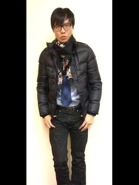 「RRL（ダブル アール エル）のアイテム（フォーマルスーツ/小物）」を使った、LKさん（メンズ・178cm）の冬コーディネート