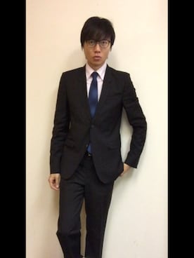 「RRL（ダブル アール エル）のアイテム（フォーマルスーツ/小物）」を使った、LKさん（メンズ・178cm）の夏コーディネート