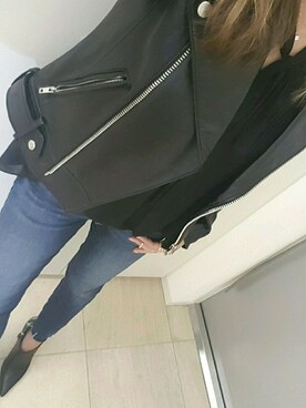 「HANILOOK（ハニルック）のアイテム」を使った、reeさん（レディース・158cm）の秋コーディネート