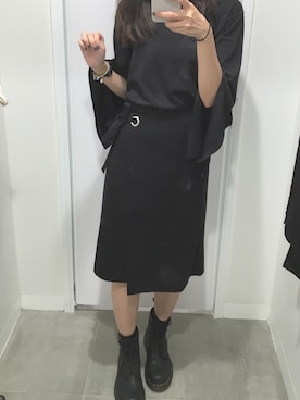 「skirt」｜「アイテム（腕時計）」を使った、薰さん（レディース・162cm）の秋コーディネート
