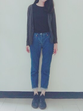 「ATMOSPHERE（アトモスフィア）のアイテム」を使った、薰さん（レディース・162cm）の秋コーディネート