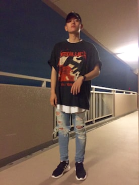 GEEKMANさん（メンズ・180cm）の夏コーディネート