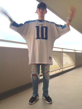 GEEKMANさん（メンズ・180cm）の夏コーディネート