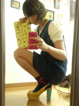 「LOWLYS FARM」｜Hinakoさん（レディース・167cm）の春コーディネート
