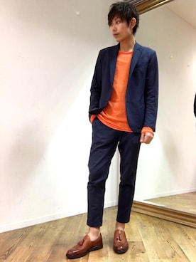 「ハロウィン」｜「アイテム（その他シューズ）」を使った、kentaruさん（メンズ・175cm）の秋コーディネート