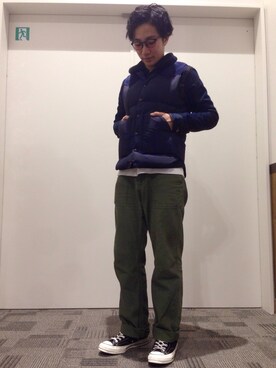 「ChuckTaylor」｜you yuuさん（メンズ・169cm）の冬コーディネート