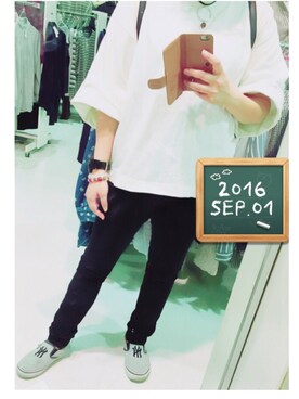 「アイテム（ピアス（両耳用））」を使った、sa-chanさん（レディース・153cm・30代）の秋コーディネート