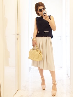 永田明華さんのコーディネート