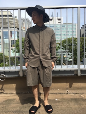 「Name.（ネーム）のアイテム」を使った、Hikimaさん（メンズ・165cm）の春コーディネート