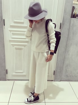 「MUSE（ミューズ）のアイテム（トップス）」を使った、museさん（レディース・157cm）の冬コーディネート