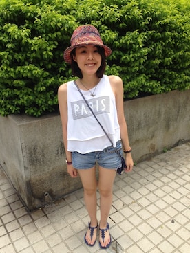 「Daniel Wellington」｜Tina W.さん（レディース・153cm）の秋コーディネート