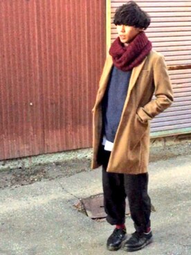 YOSHIKIさん（メンズ・178cm）の冬コーディネート