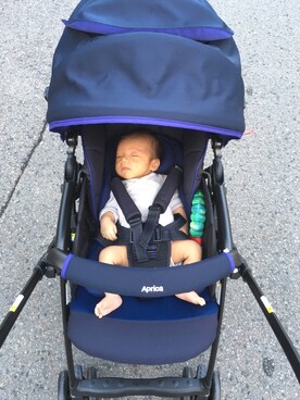 「Apricaのアイテム」を使った、rinrinさん（キッズ・50cm）の夏コーディネート