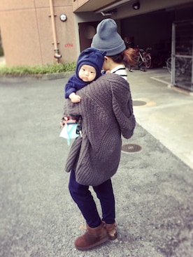 rinrinさん（キッズ・60cm）の秋コーディネート