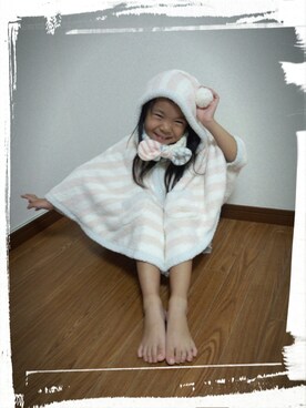 「アイテム（パーカー）」を使った、happysmileさん（キッズ・110cm）の秋コーディネート
