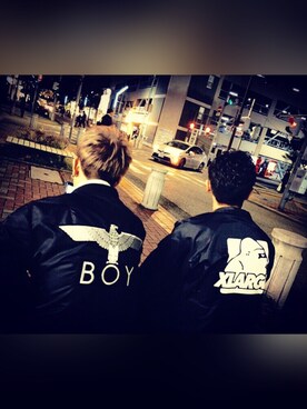 「栄」｜「アイテム（その他アウター）」を使った、Shuhei19951225さん（メンズ・170cm）の秋コーディネート