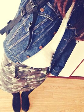「mobus（モーブス）のアイテム」を使った、き な こ ✄﻿さん（レディース・154cm）の冬コーディネート