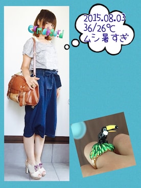 きゅきゅさん(レディース・164cm)の夏コーディネート